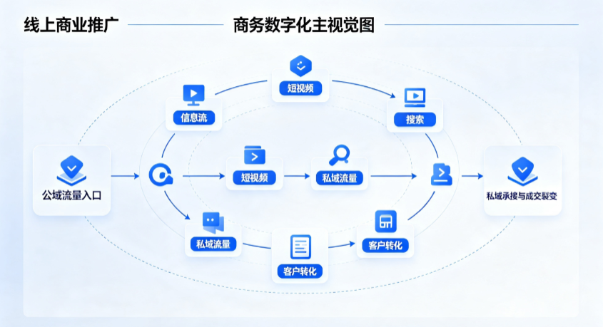 西夏区线上商业推广怎么做？全域流量闭环搭建与低成本转化实战指南